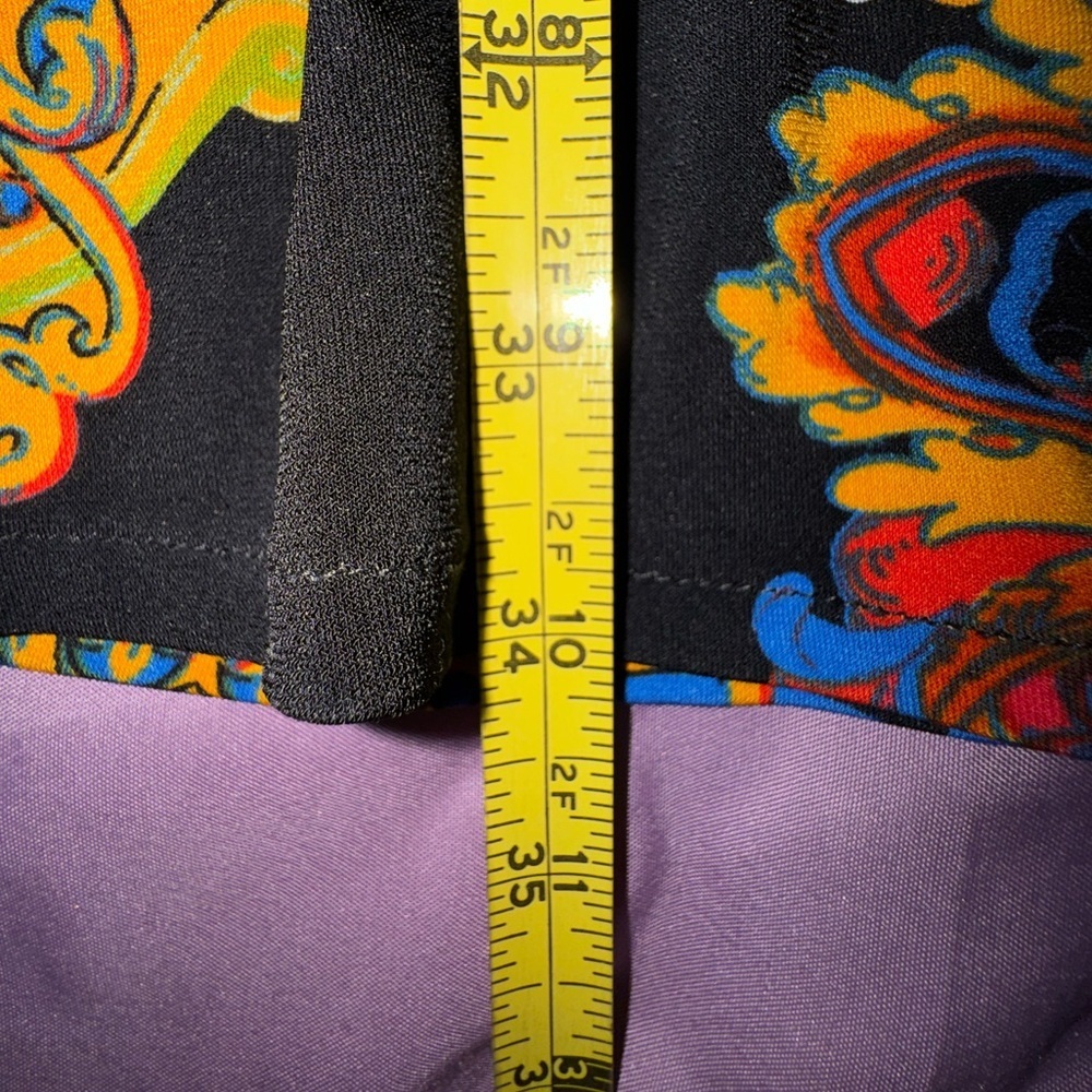 Eva Varro Colorful Boho Print Tie Waist Dress – Size L - Picture 4 of 11